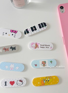 ok绷带支架个性时髦星星兔子猫咪韩系ins风创口贴适用华为苹果