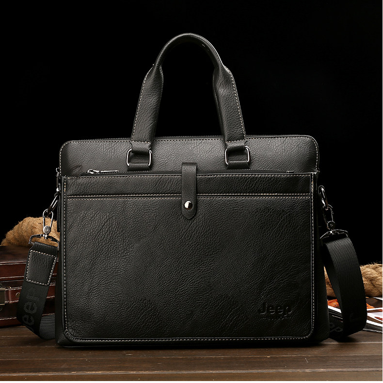 皮包真皮男包单肩包新潮横竖款韩版商务休闲男士包包斜挎包背包