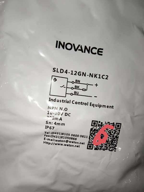 INOVANCE汇川感应接近开关SLD4-12GN-NK1