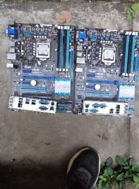 拆机华硕P8B75-V+i53470处理器有两套