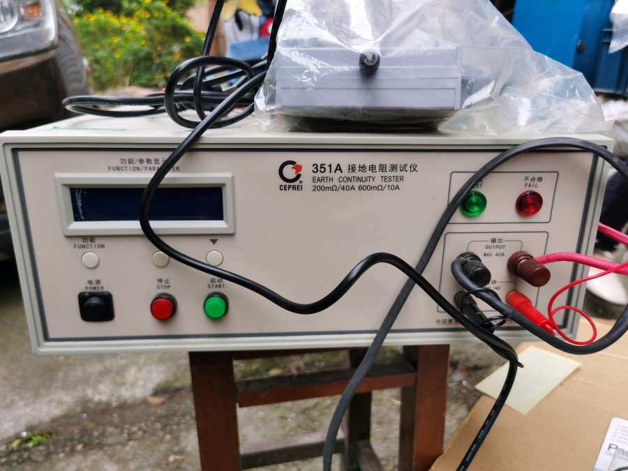 赛宝315A接地电阻仪.成色很好配件齐全功能正常便宜处理