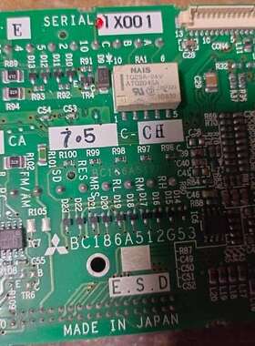 BC186A512G53三菱E540变频器主板5.5KW