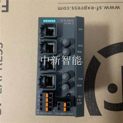 西门子X104-2交换机6GK5104-2BB00-2AA3