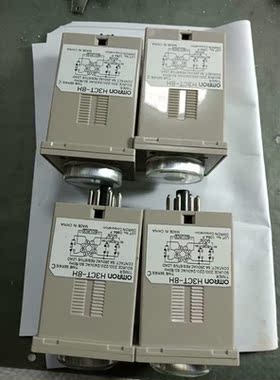 时间继电器omronH3CT-8H共4只