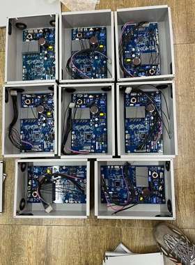 上海现代电梯门机板STVF7STVF5蓝色门机板HID