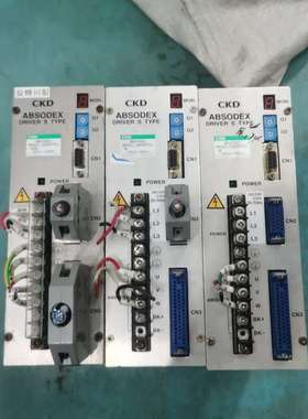 CKD伺服驱动器AX9075S-B功能正常实物拍摄