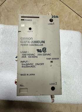 欧姆龙G3PX-220EUN固态调整器20A实图功
