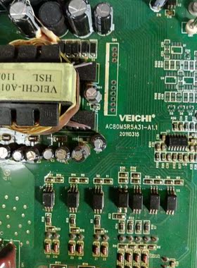 伟创变频器驱动板AC80M5R5A31-A1.1带模7MB