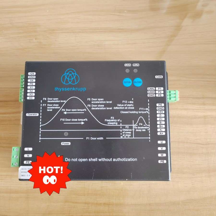 （议价）原厂蒂森升电梯K400电梯门机变频器DMIC-I-F门机拆