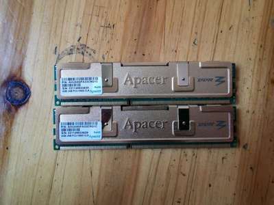 拆机两条宇瞻4GDDR3马甲条包好有看中的下单