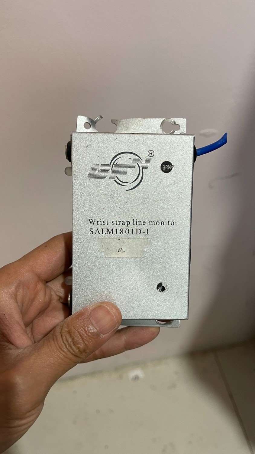 (议价)双孔SALM1801D-I防静电手腕带报警器BFN手腕带