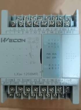 维控PLCLX3V-1208MR一台没有小盖成色如