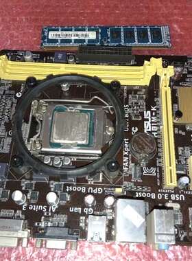 华硕H81M-K主板G1840处理器套装无焊无修没有任