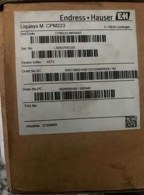 德国制造E+HCPM223-MR0005模拟PH分析仪