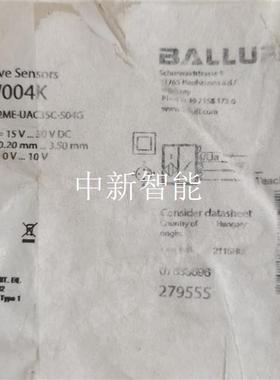 巴鲁夫 BAW004k 模拟量传感器