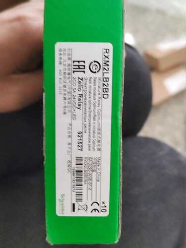 1盒施耐德中间继电器RXM2AB2BD