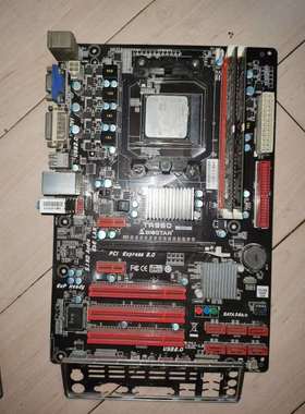 拆机推土机FX8320八核+映泰TA960主板另