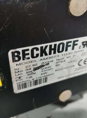 AM3073-1Q30-0000倍福伺服电机拆机件现货销售