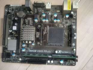 二手960GMAM33FX推土机主板便宜处理了爽快 朋