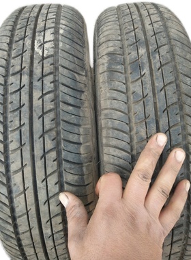 二手汽车轮胎八九9成新165185 195 205 215 235/60 70 75r13 1415