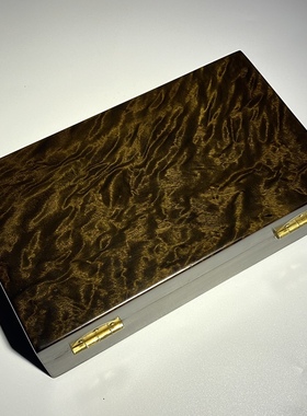 金丝楠木乌木首饰盒收纳盒龙胆纹原木独板规格23、13、8