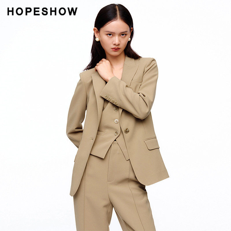 【日常价】红袖春新款女装纯色一粒扣翻领西装外套,女装/女士精品,西装,淘宝优惠券,粉丝福利购,淘宝优惠卷