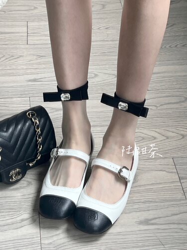 钻石透明蝴蝶结玻璃丝少女短袜