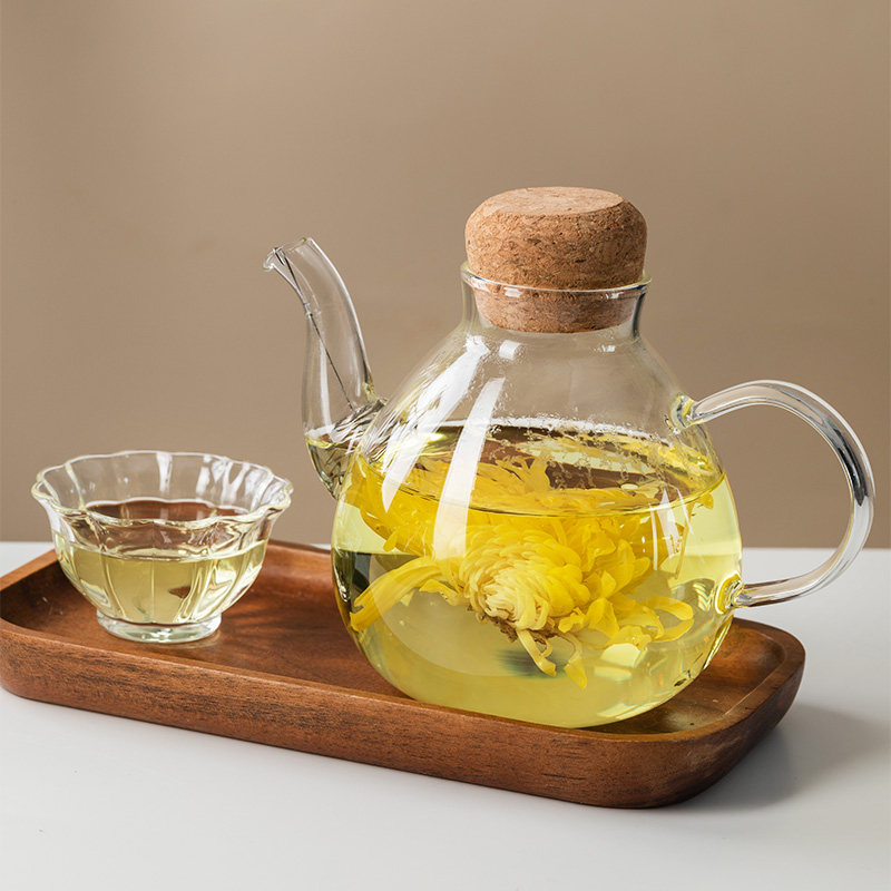 耐高温花茶泡茶壶煮茶围炉日式功夫茶壶电陶炉煮茶器可明火高硼硅