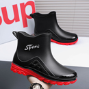 2024新款 男士 透气中筒雨靴 雨鞋 骑手外卖专用水鞋 夏季 防滑防水胶鞋