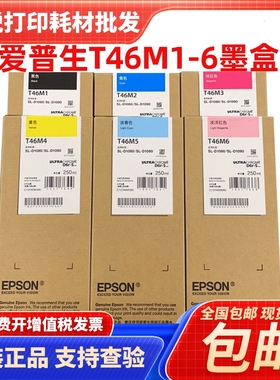 爱普生D1080原装墨盒 SC-D1090 T46M1-6干式照片打印机墨盒/墨水