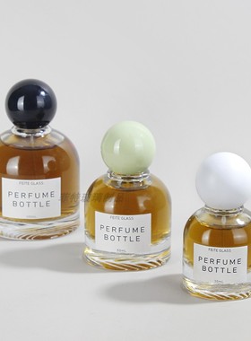 加厚圆形卡口香水瓶玻璃香水瓶30ml50ml100ml香水瓶喷雾香水瓶