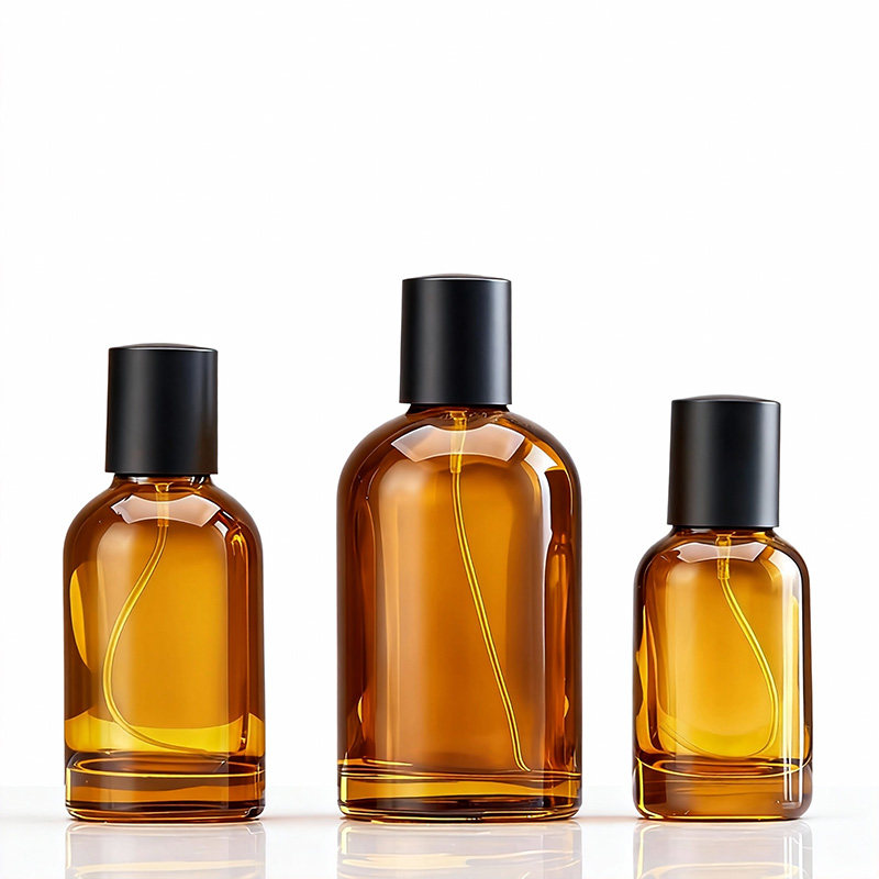 茶色卡口香水瓶30ml50ml喷瓶/面霜分装瓶