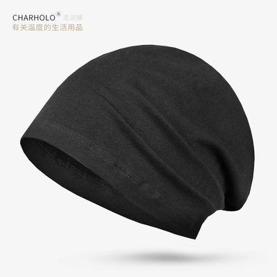 charholo月子夏季单层薄款产后防风纯棉包头产妇帽透气坐月子睡帽 — 1