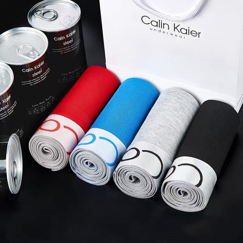 CK&LJRLTHO男士内裤男平角裤纯棉夏季薄款大码透气运动四角短裤头