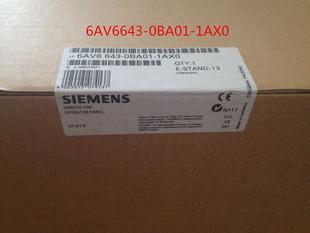 6AV6 显示屏 西门子OP277 6AV6643 1AX0 操作员面板 0BA01 643