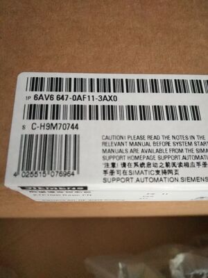 德国原装6AV6647-OAF11-3AXO西门子KTP1000/6AV66470AF113AX0