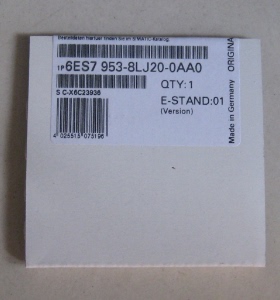 6ES7953-8LJ20-0AA0 MMC内储存卡512KB 6ES7 953-8LJ3O-OAAO