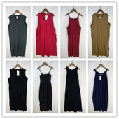 复古着vintage日韩精品校园风甜美系纯色波点夏季 雪纺连衣裙R3704