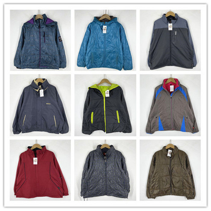 复古着vintage外贸精品校园风森系纯色休闲百搭冲锋风衣外套F3662