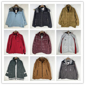 复古着vintage日韩原单英伦风森女系纯色拼接休闲款 风衣外套F0462