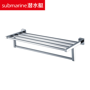 潜水艇GT416比利牛斯浴巾架/铜镀铬亮面/加厚用料/经久耐用不生锈