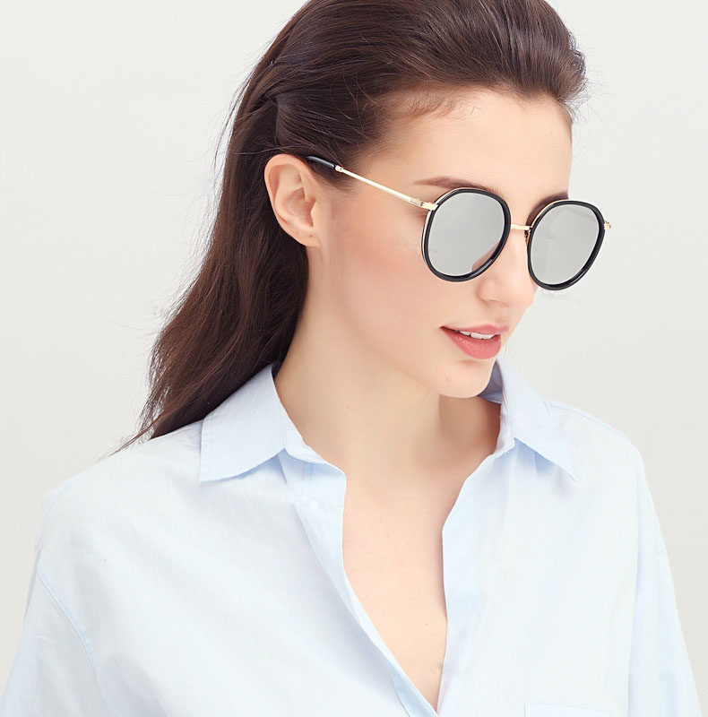 男女士偏光太阳镜复古圆框炫彩墨镜青少年防紫外线亲子太阳镜|msdalam kategori ZIPPO/Swiss Army Knife/cermin mata, cermin mata hitam - dari Buy2taobao.com untuk memberikan perkhidmatan ejen Taobao profesional membeli