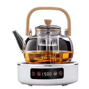 蒸煮一体玻璃茶壶耐高温2025新款家用电陶炉煮茶器烧水泡茶用茶具