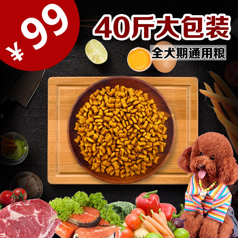 成犬狗粮通用型金毛阿拉斯加幼犬