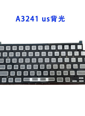 适用Macbook A3241A3240A3114 A3112 A3401A3485键盘背光美版欧版