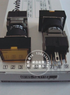 原装正品富士 防水/防油/带灯/护罩按钮AH165-TGL(Y/G)11E3