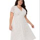 女装 white 新款 plus 2026欧美跨境大码 dress 裙 size lace