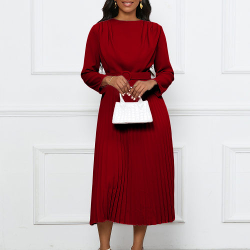 新款跨境女装非洲连衣裙 OL dress платьея plus size red