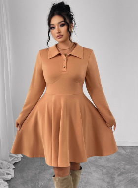 autumn clothes women plus size dresses new fashion big size
