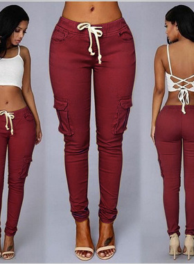 New fashion plus size women pants casual long trousers Lady